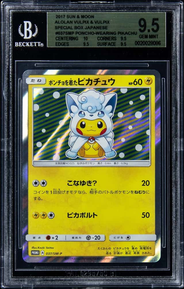 Poncho-Wearing Pikachu