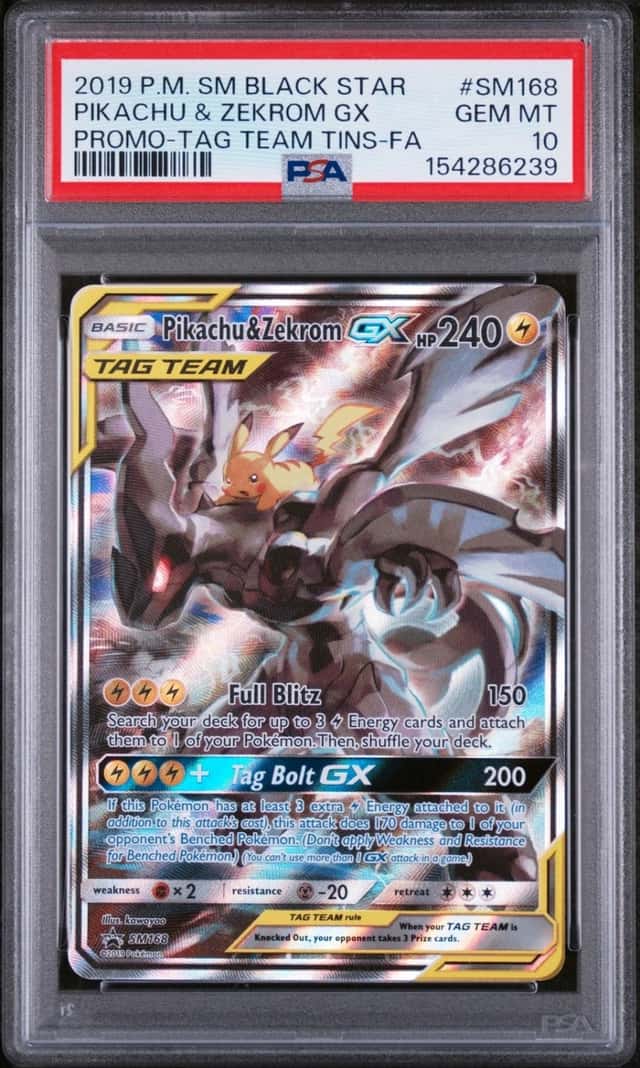 Pikachu & Zekrom GX