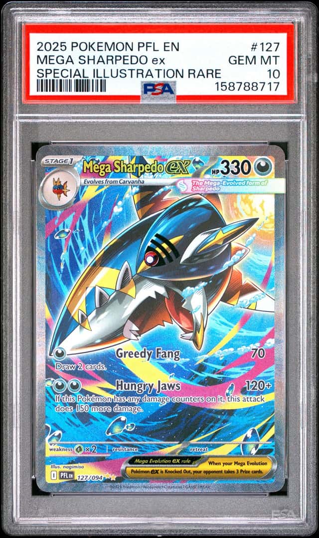 MEGA SHARPEDO ex
