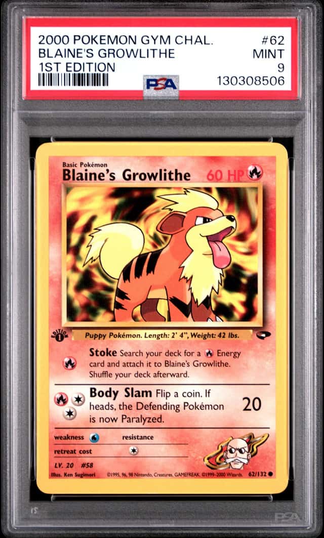 Blaine's Growlithe