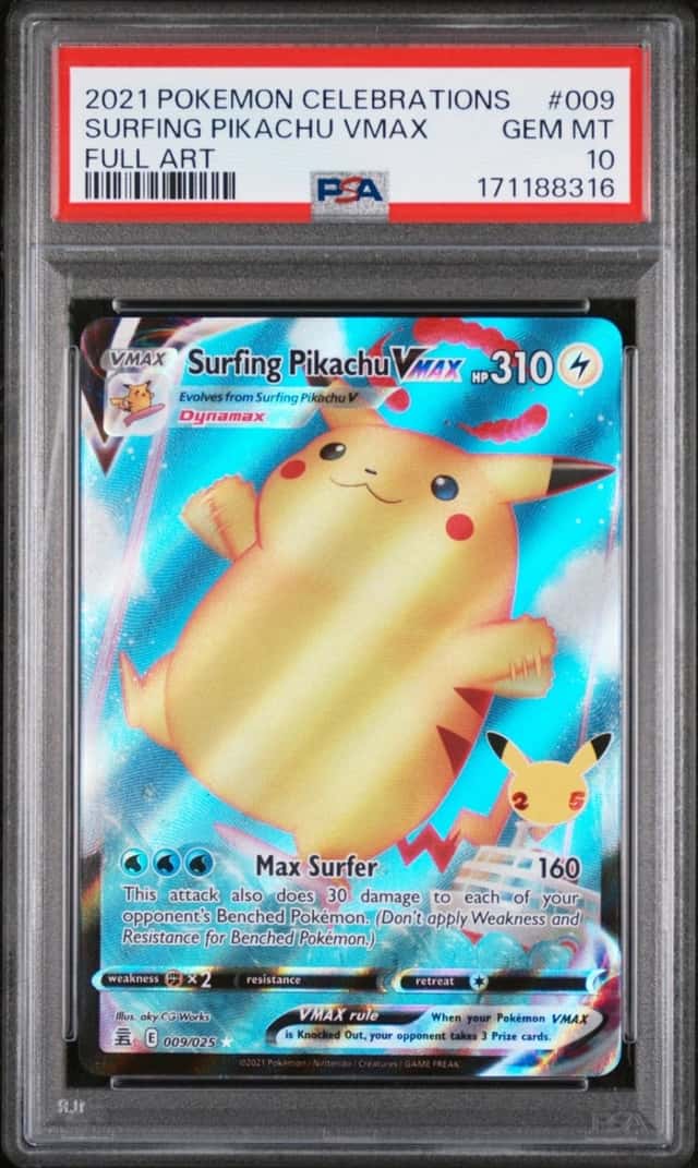 Surfing Pikachu VMAX
