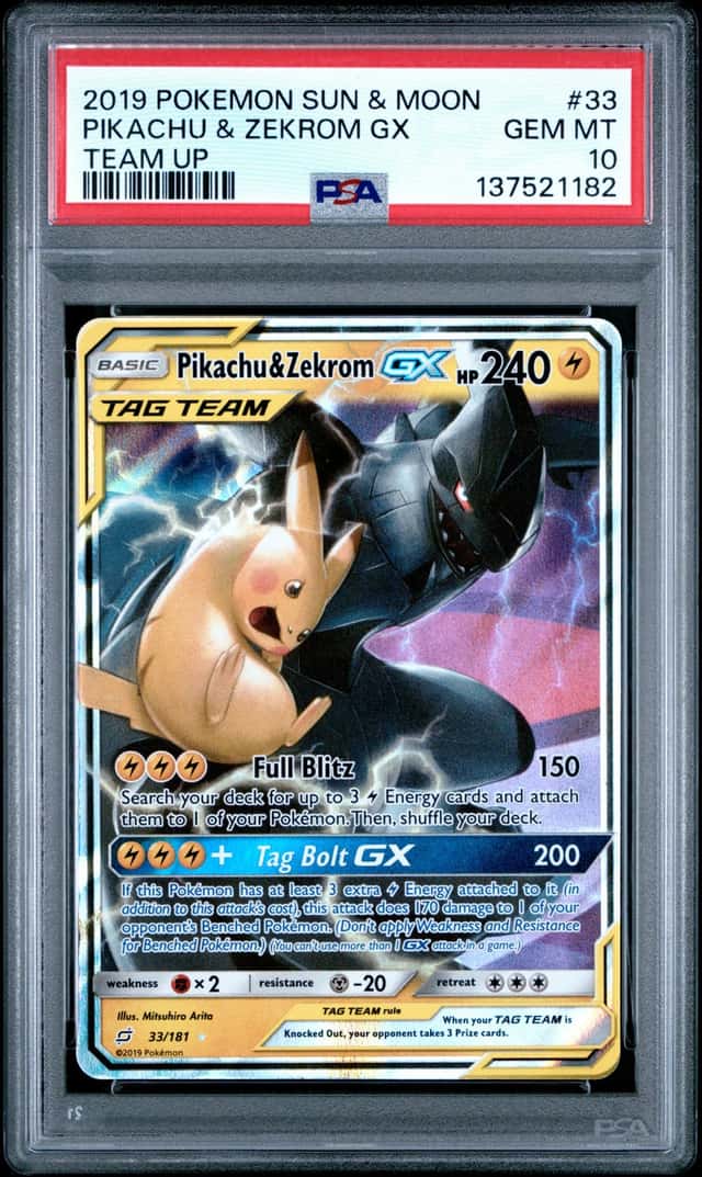 Pikachu & Zekrom GX