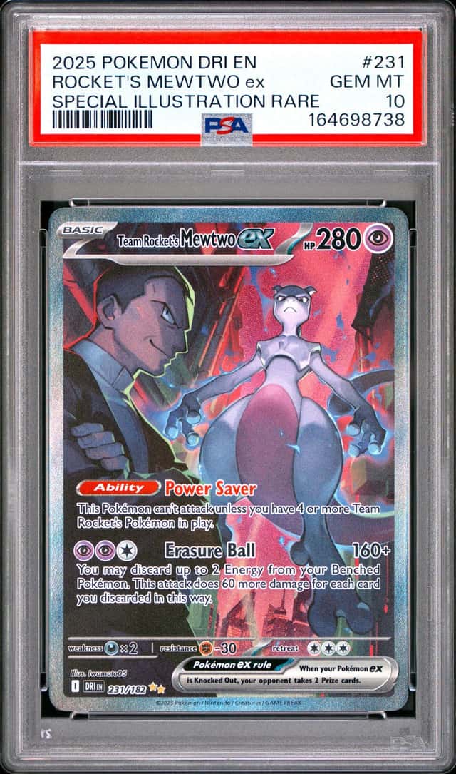 ROCKET'S MEWTWO ex