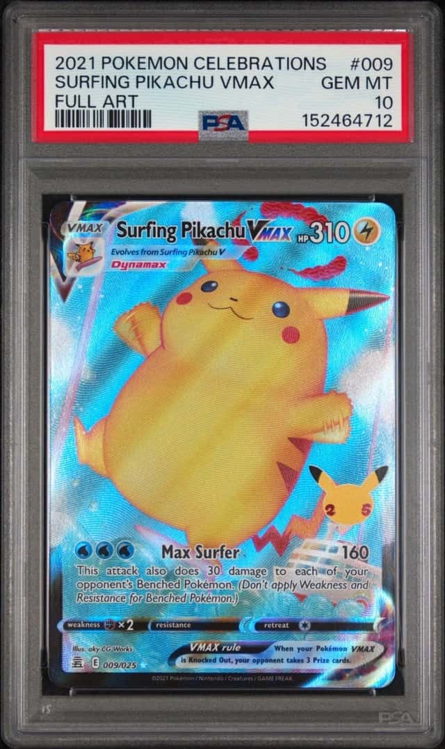 Surfing Pikachu VMAX