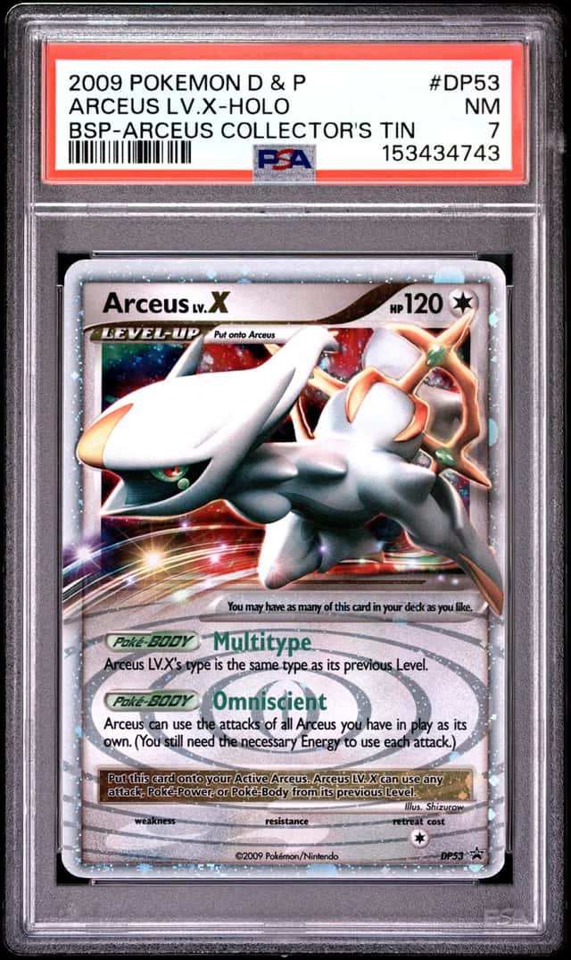 Arceus Collector's Tin