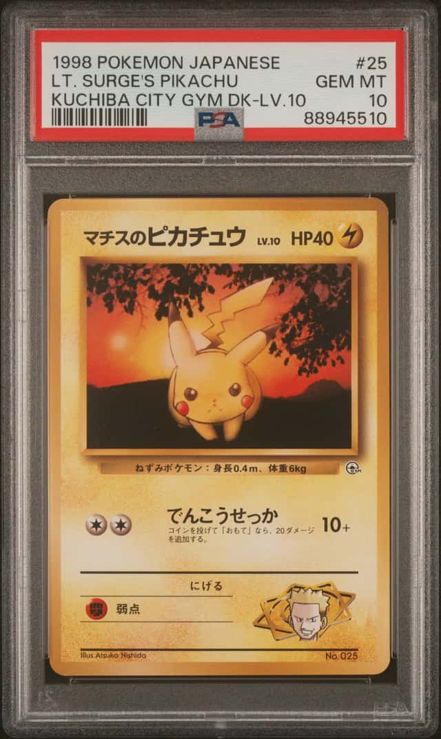 Lt. Surge's Pikachu