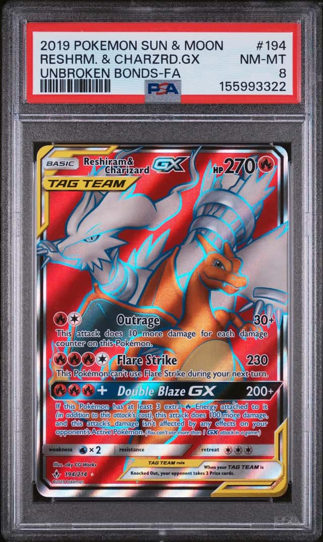 Reshiram & Charizard GX