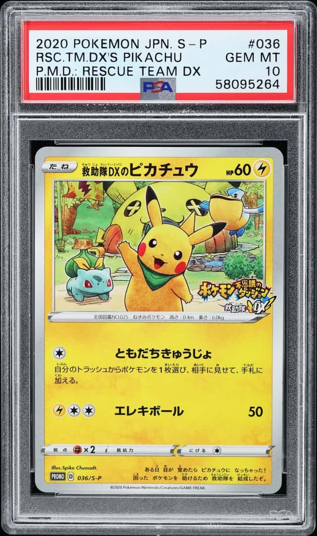 Rescue Team Dx's Pikachu