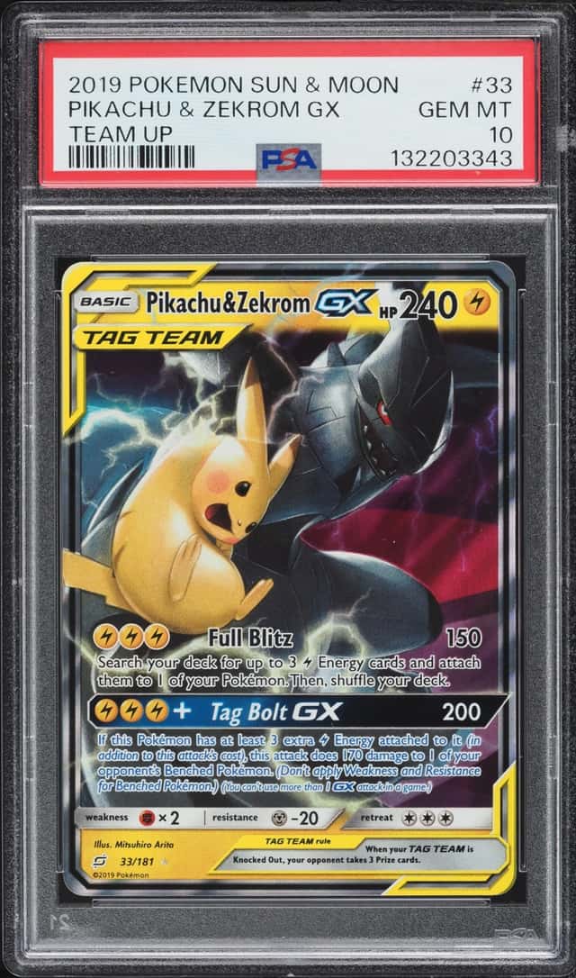 Pikachu & Zekrom GX