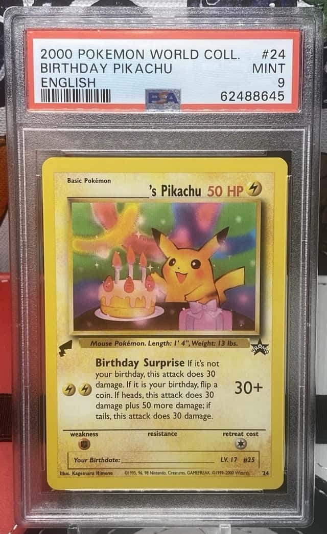 Birthday Pikachu