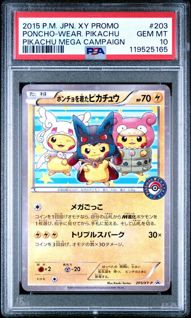 Poncho-Wear Pikachu