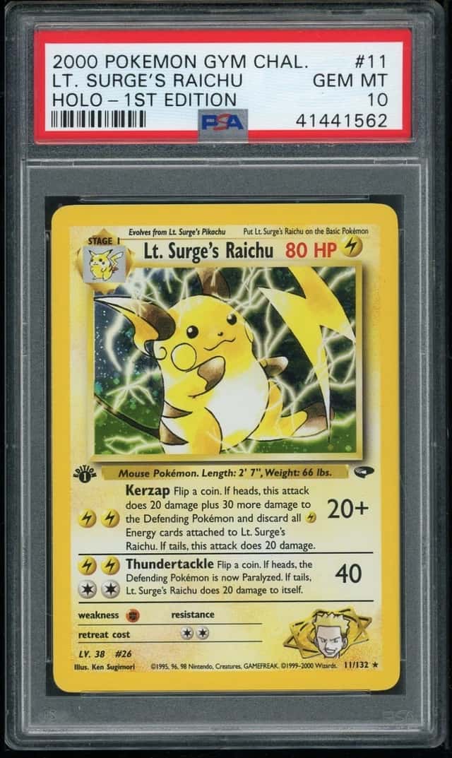 Lt. Surge's Raichu
