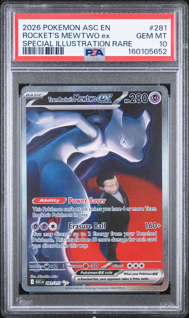 ROCKET'S MEWTWO ex
