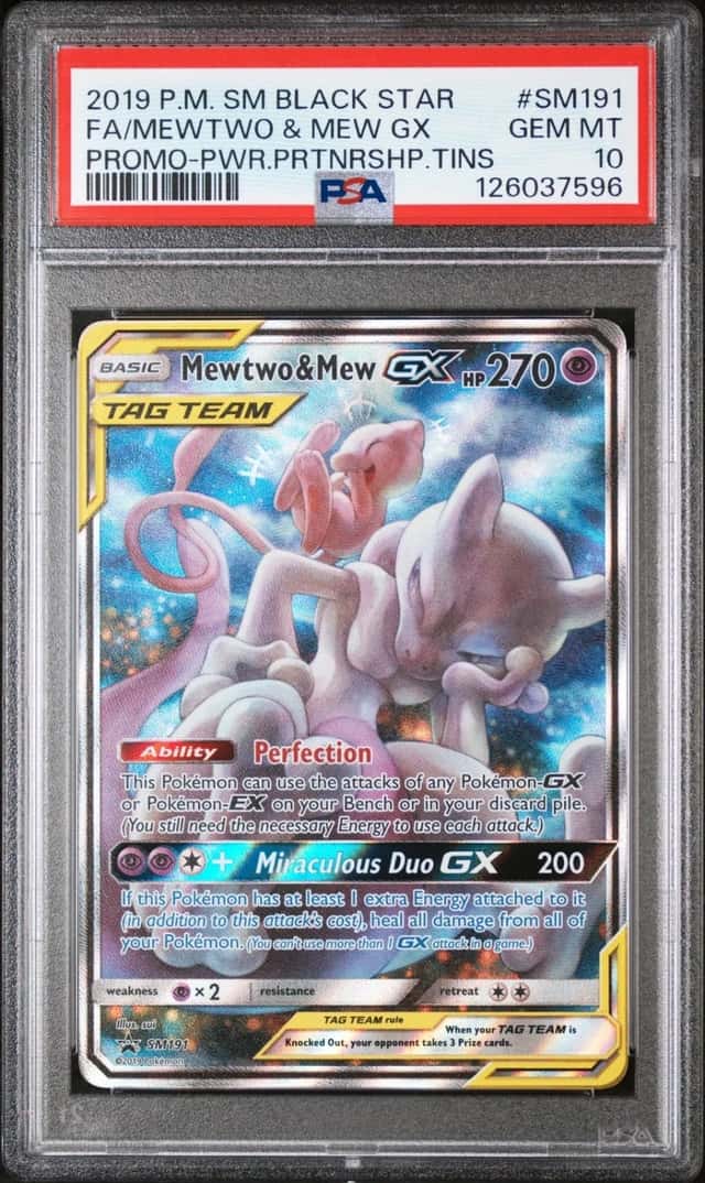 Mewtwo & Mew GX