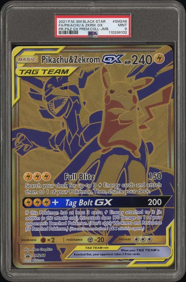 Pikachu & Zekrom GX