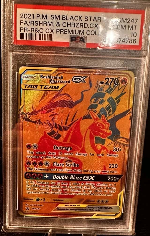 Reshiram & Charizard GX