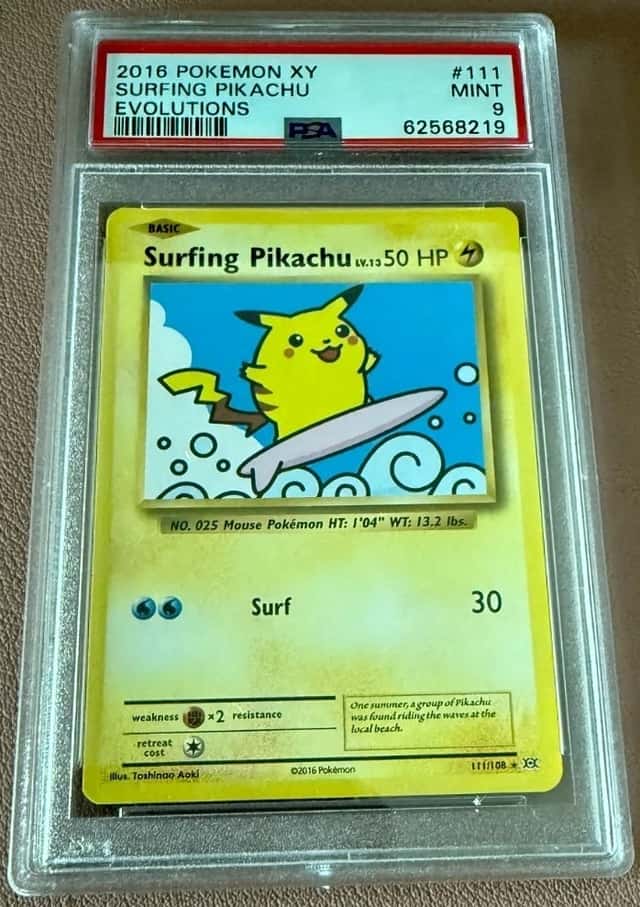 Surfing Pikachu