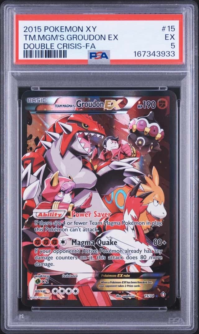Team Magma's Groudon EX