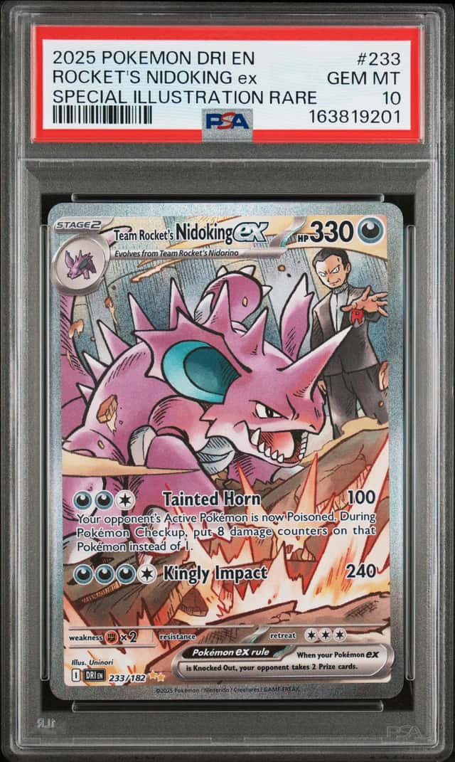 ROCKET'S NIDOKING ex