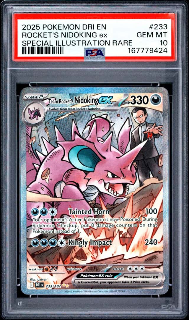 ROCKET'S NIDOKING ex