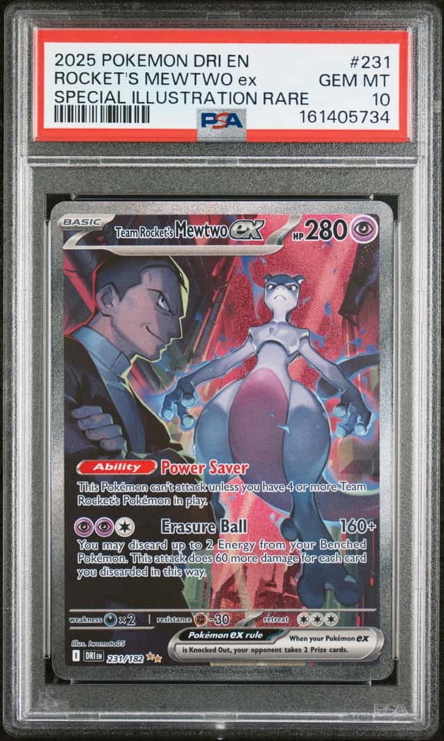 ROCKET'S MEWTWO ex