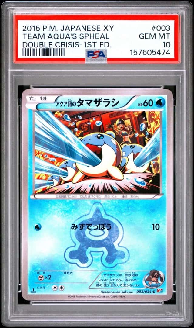 Team Aqua's Spheal