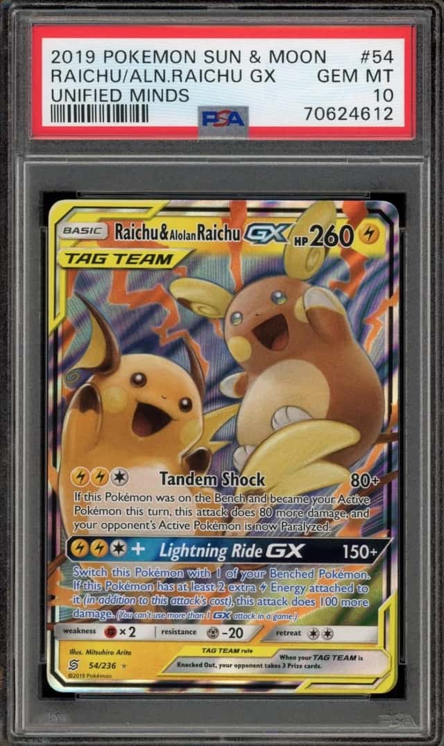 Raichu & Alolan Raichu GX