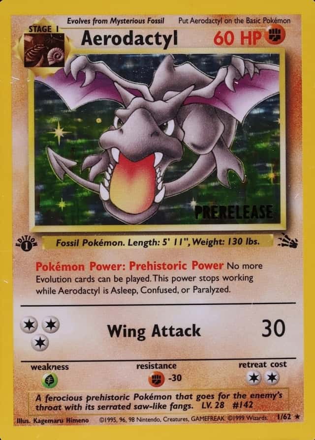 1St Edition · Prerelease