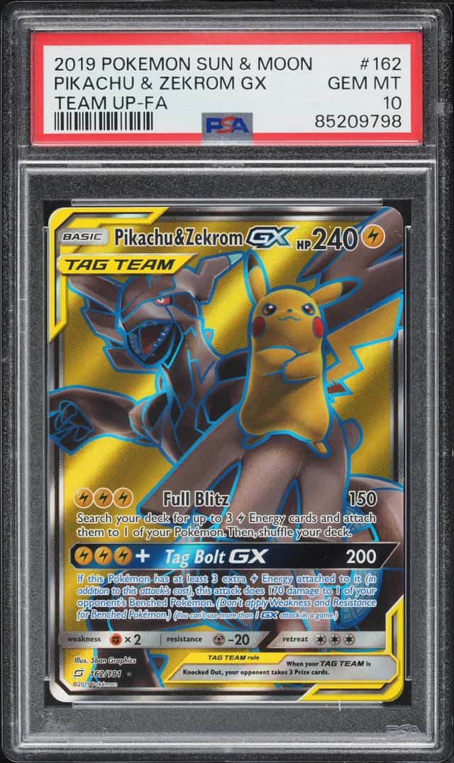 Pikachu & Zekrom GX