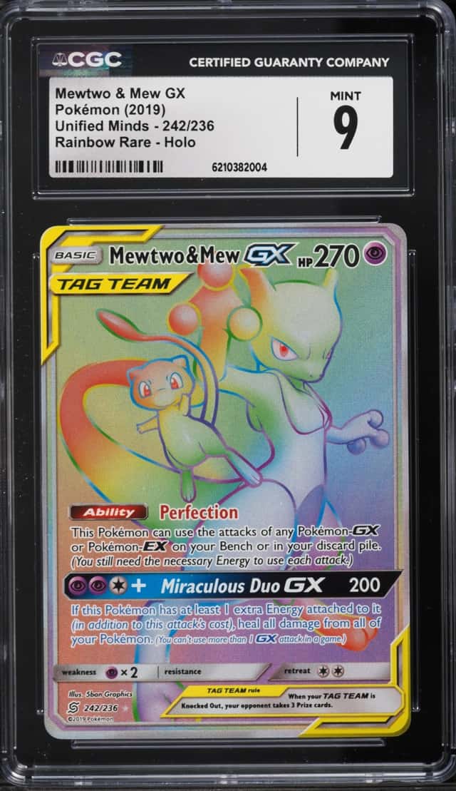 Mewtwo & Mew GX