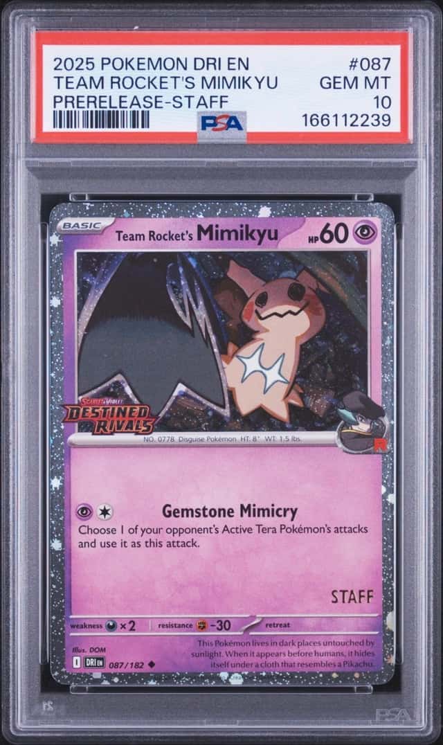 Team Rocket's Mimikyu