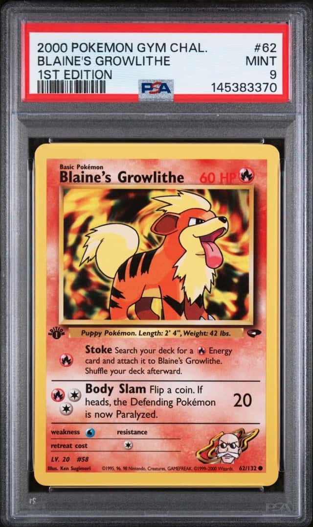 Blaine's Growlithe
