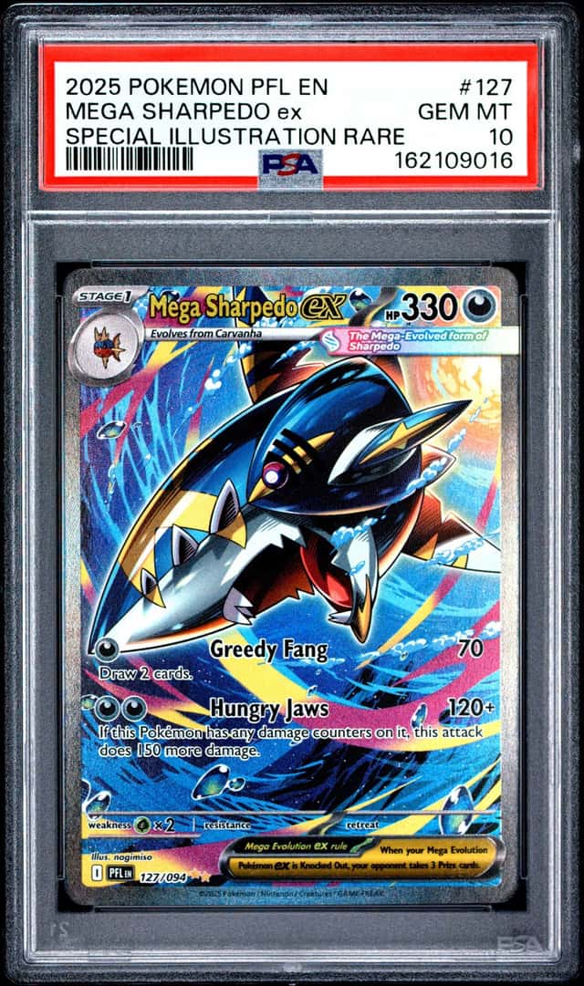 MEGA SHARPEDO ex
