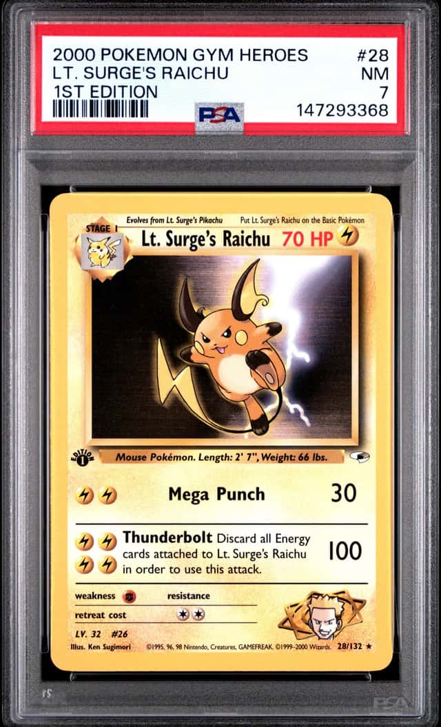 Lt. Surge's Raichu