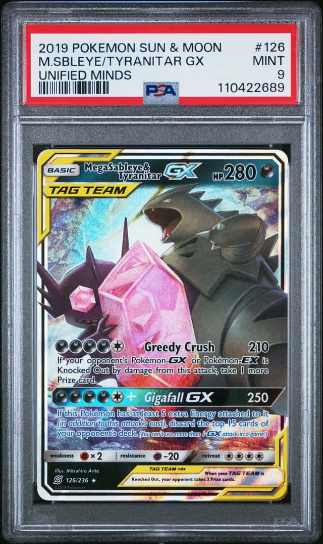 Mega Sableye & Tyranitar GX