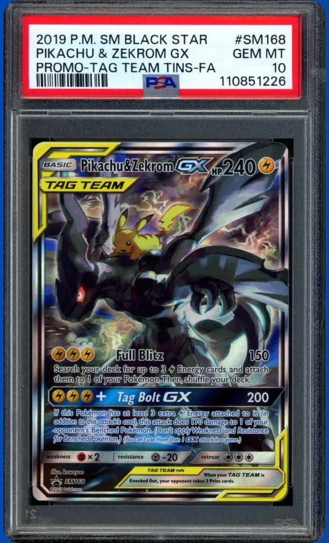 Pikachu & Zekrom GX
