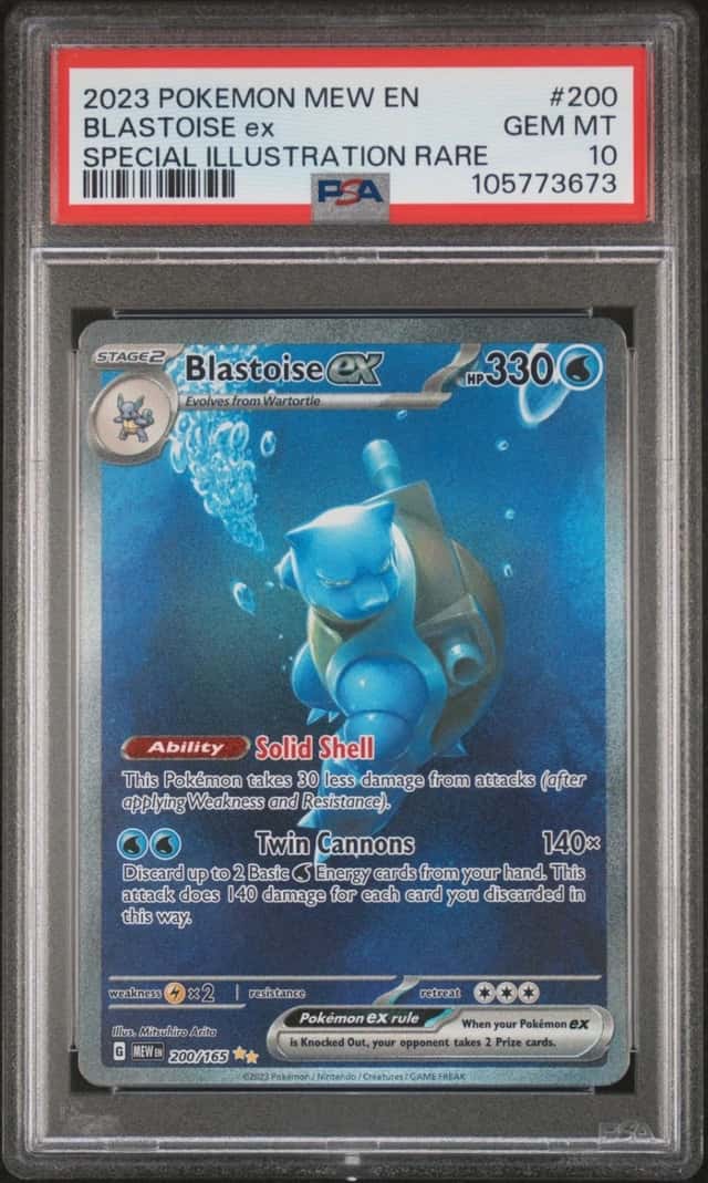 BLASTOISE ex