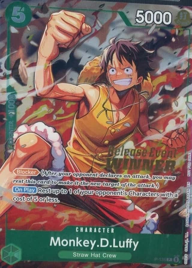 Op Event Top Prize