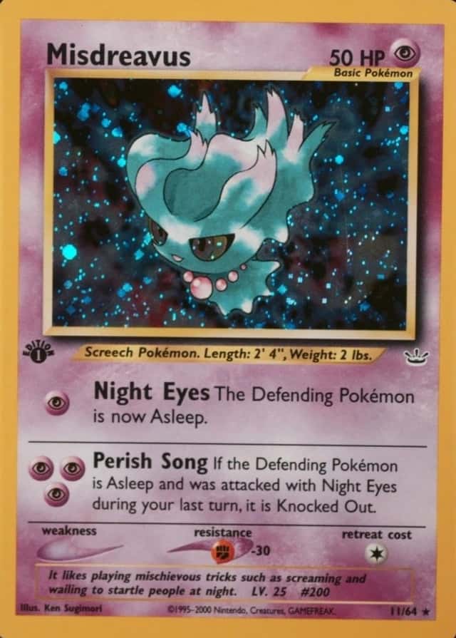 1St Edition · Double Holo · Error