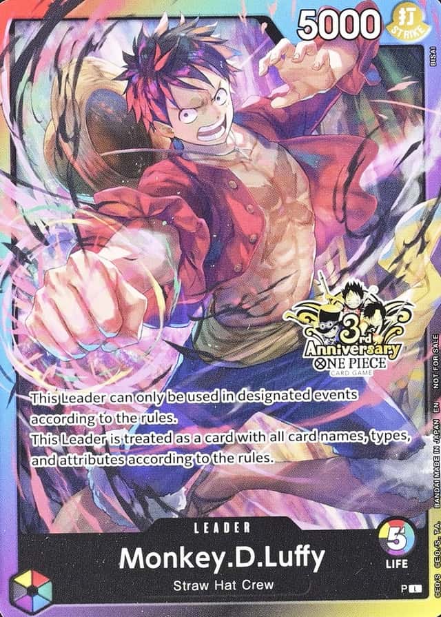 3rd Anniversary 3 Brothers Pack