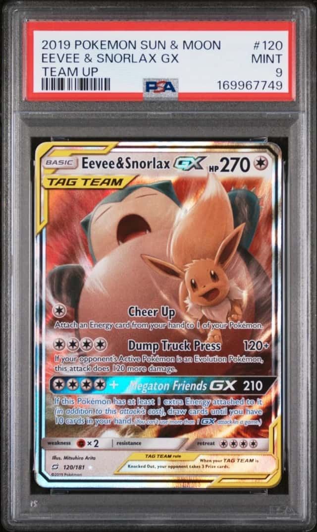 Eevee & Snorlax GX