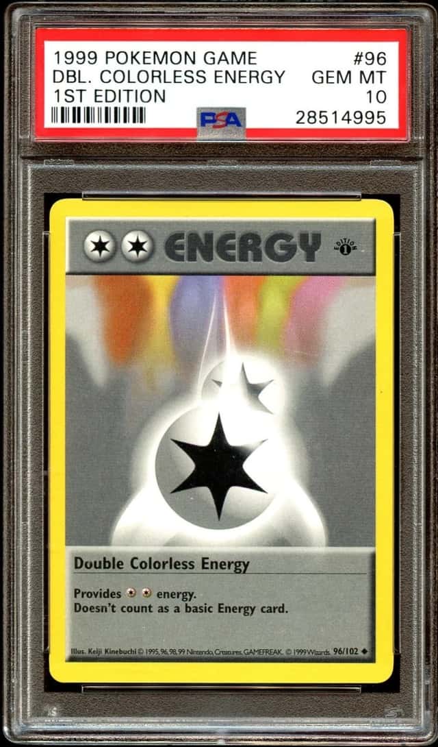 Double Colorless Energy