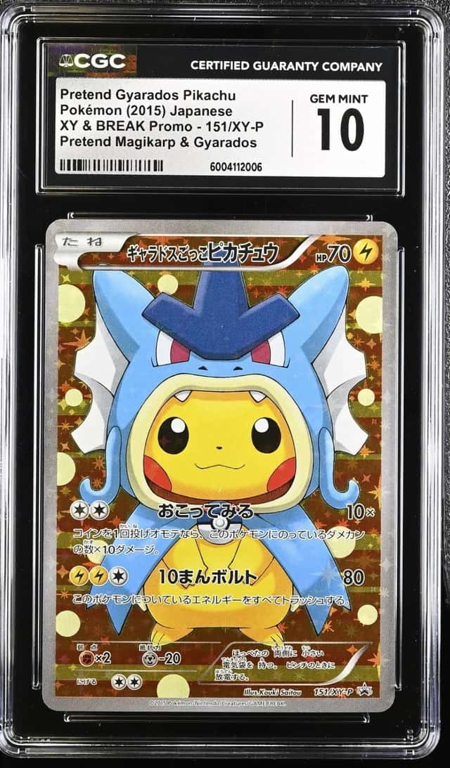 Pretend Gyarados Pikachu