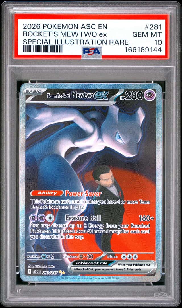 ROCKET'S MEWTWO ex