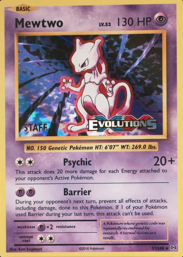 Holo · Prerelease · Staff
