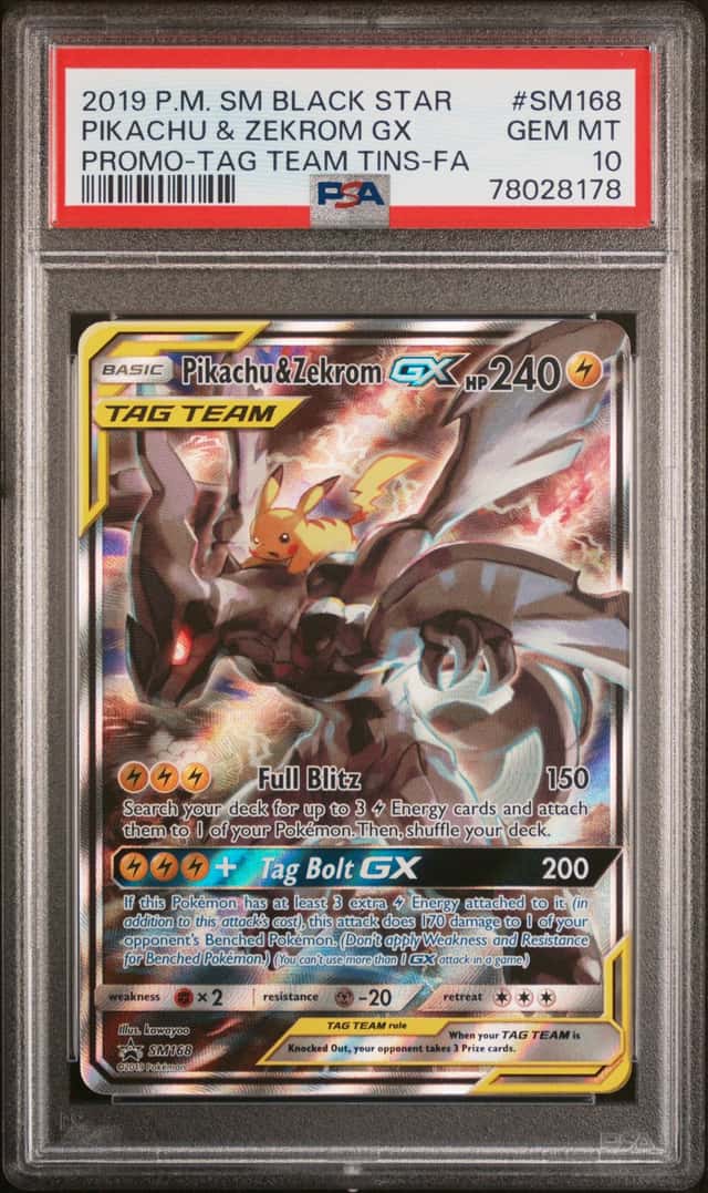 Pikachu & Zekrom GX