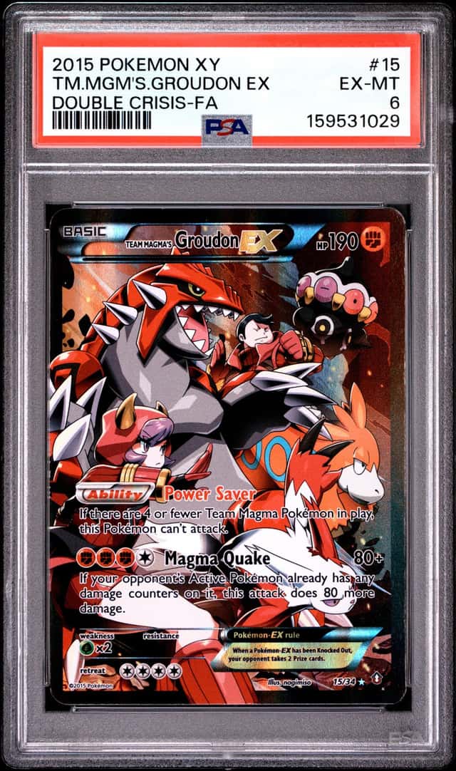 Team Magma's Groudon EX