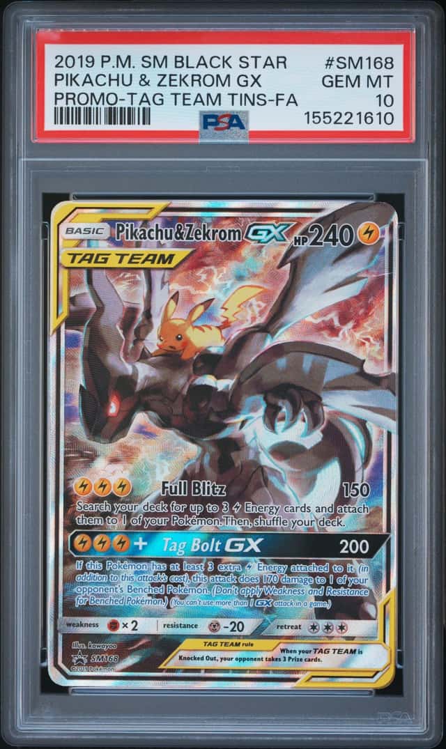 Pikachu & Zekrom GX