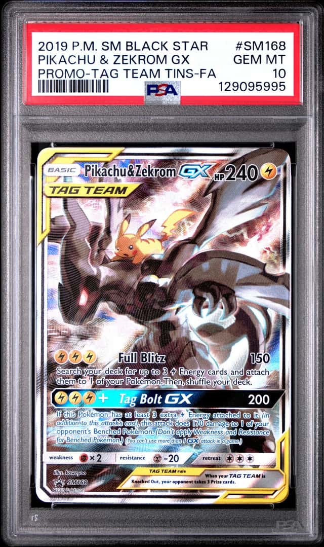 Pikachu & Zekrom GX