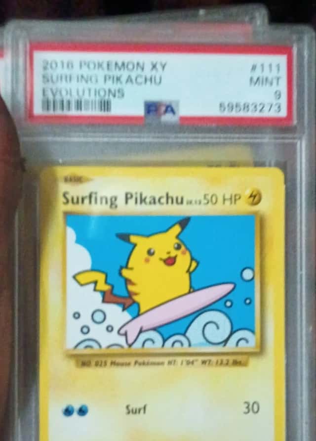 Surfing Pikachu